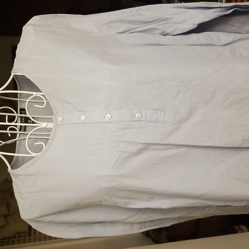 J. Crew Mercantile powder blue top - Picture 2 of 8